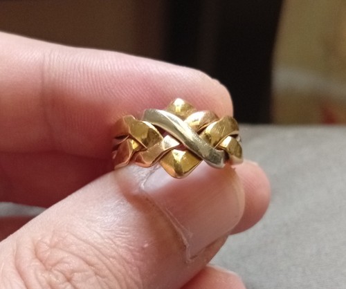 Bague ors 750 1000 - bague, puzzle