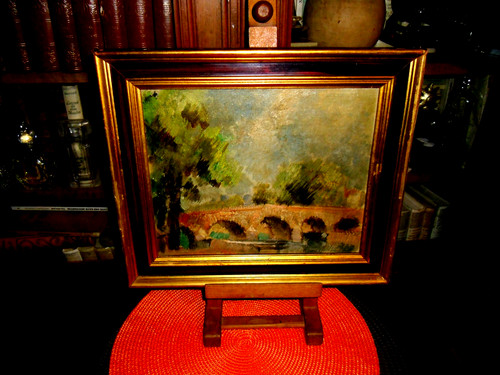 Superbe tableau ancien post - superbe,