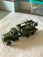 FRANCE JOUET GMC + MITRAILLEUSE AVEC 4 MILITAIRES - 1/55°