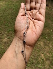 Bracelet floral en argent