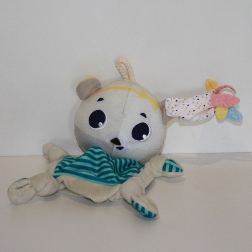 Doudou ours vert baudet - vert,
