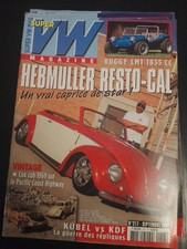 Super vw magazine n°217 cox combi buggy coccinelle karmann ghia