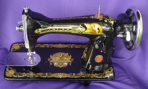 Singer sewing machine - sewing, sphinx