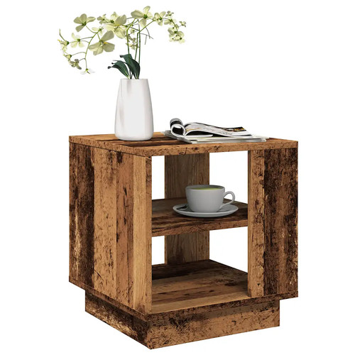 Table basse avec étagère