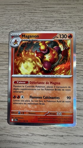 Carte pokémon maganon - pokémon,