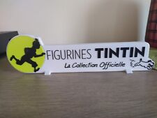 enseigne tintin collection figurines à exposer BD