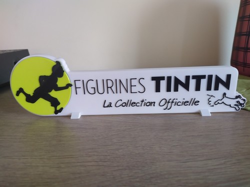 Enseigne tintin collection - enseigne,