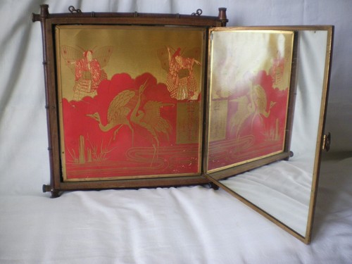 Miroir coiffeur ancien - coiffeur,