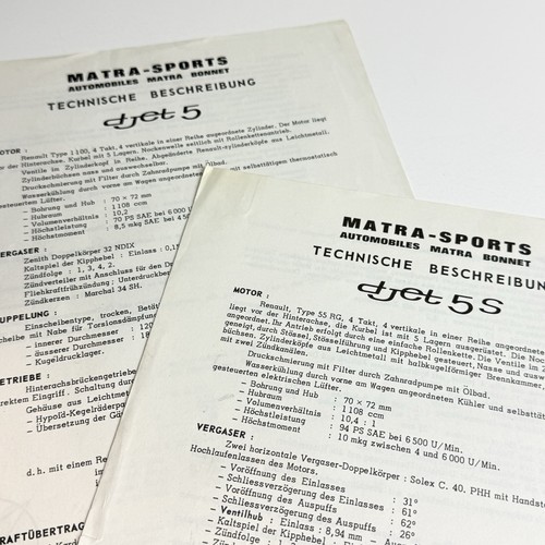 Matra sports djet 2 - matra,