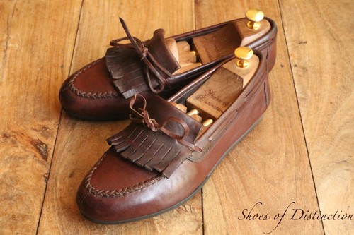 Mocassins prada cuir - cuir, marron