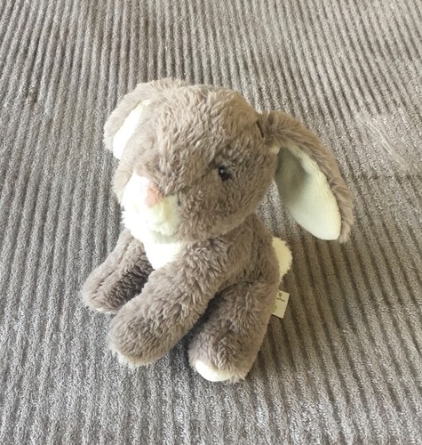 Doudou peluche lapin gris - doudou,