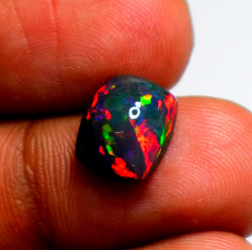 Cabochon opale noire - d'opale,