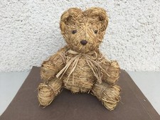 Ancien ours en paille / Bibelots / Objets décoratifs / Déco