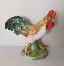 cassé coq faience céramique dlg delphin clément massier majolique frog 1900