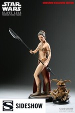 Slave Leia Premium Figure Size Sideshow Statue Exclusive Like New in Box