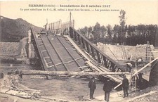 CPA 07 SARRAS INONDATIONS 1907
