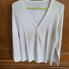 T SHIRT GILET COTON BLANC