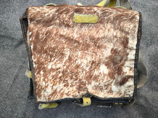 Sac à dos poil de vache et buffle gendarmerie type second empire tiroir latéral