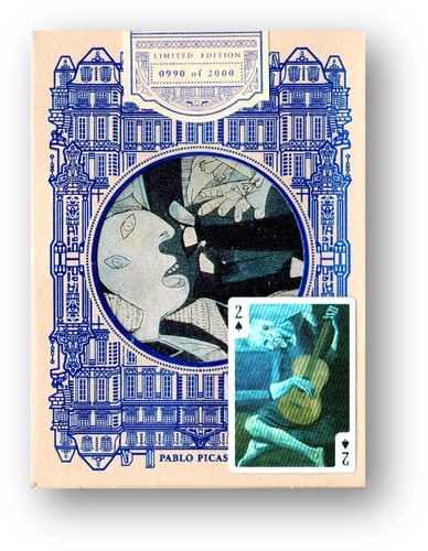 Cartes jouer picasso - jouer, par