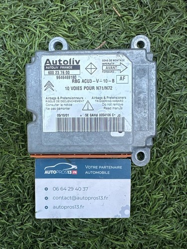 Calculateur air bag - d'air,