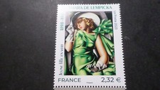 TAMARA DE LEMPICKA ART, FRANCE 2023 timbre TABLEAU JEUNE FILLE neuf** MNH