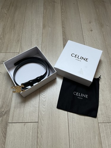 Ceinture celine triomphe - ceinture, noire