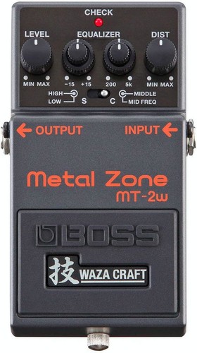 Boss waza metal zone - mt-2w,