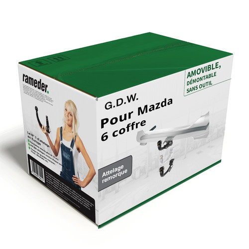 Attelage pour mazda coffre - pour,
