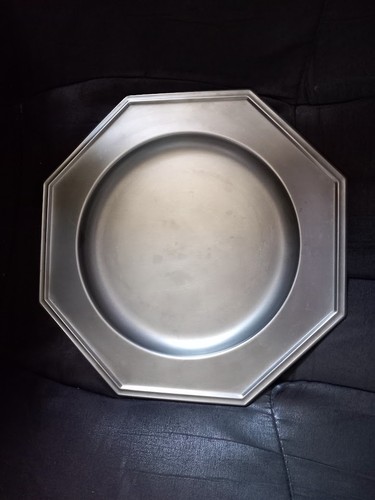 Plat octogonal inox 10 - plat, 18/10