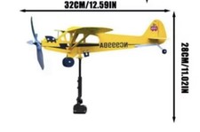 Girouette Jardin Métal  Avion