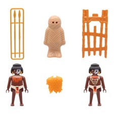 Playmobil indigène lance cape