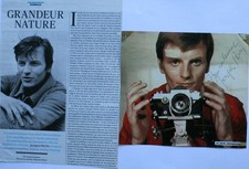 COUPURE de PRESSE  dédicacée par Jacques PERRIN