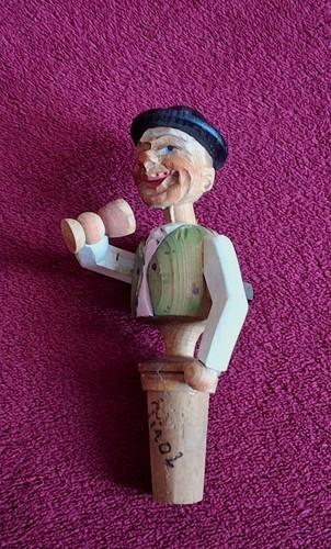 Bouchon sculpté articulé - bouchon, et