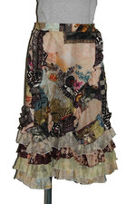 luxueuse jupe longue 100% soie