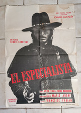JOHNNY HALLYDAY - FILM Le Specialiste - 95/70cm - ITALIENNE TRES RARE