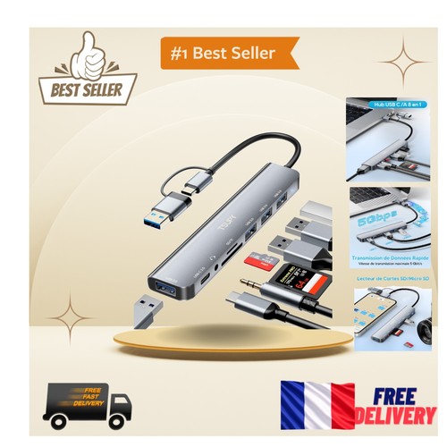 Hub usb tsupy - 8, en