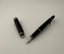 Authentique Montblanc Meisterstuck Classique No. 144 Stylo plume noir 14K Nib