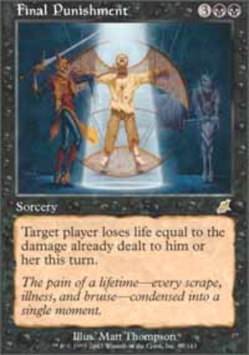 Final punishment foil - 1x,