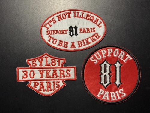 Hells angels patch set - 3,