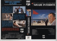 jaquette video(seul sans vhs)-NOYADE INTERDITE-C B S-NOIRET PHILIPE-MARCHAND GUY