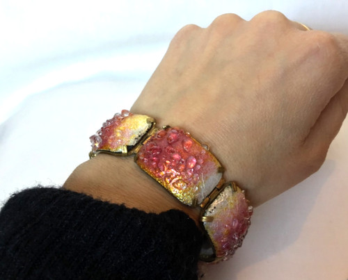 Rare bracelet emaux limoges - rare,