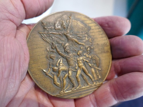 Médaille bronze exposition - médaille, de