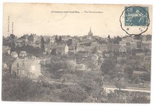 CPA 72 - FRESNAY sur Sarthe (Sarthe) - Vue Panoramique - Ed. bouvet