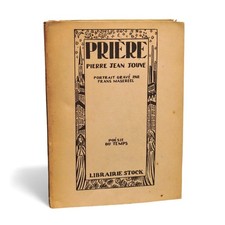 JOUVE, Pierre-Jean. Prière