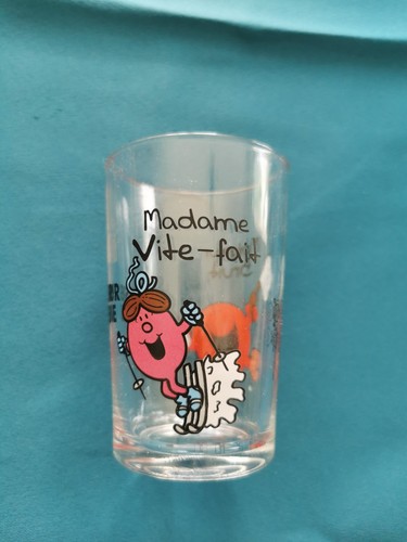 Verre moutarde monsieur - verre, à