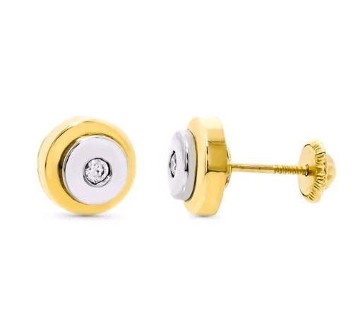 Boucles oreilles 18k - or,