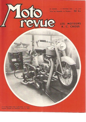 Moto revue 378 banc - moto,