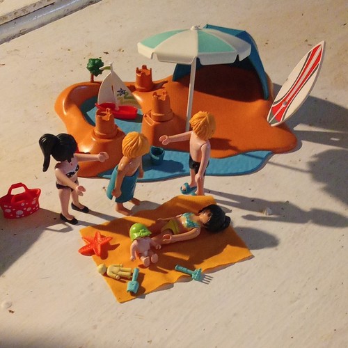Playmobil lot plage - lot, loisirs