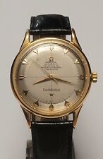 MONTRE OMEGA CONSTELLATION Or 18K gold Crosshair Bumper Vintage 
