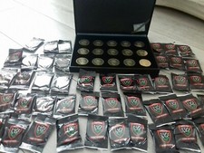 50 TOSS RCT TOULON 2017 +TOP 14 RUGBY MONNAIE DE PARIS COFFRET 15 Pièces NEUF